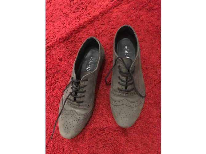 Minelli Schnürschuhe Dunkelgrau Anthrazitgrau - Ansicht 2