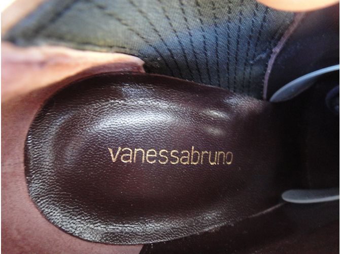 Botines Vanessa Bruno de piel marrón Castaño - vista 7