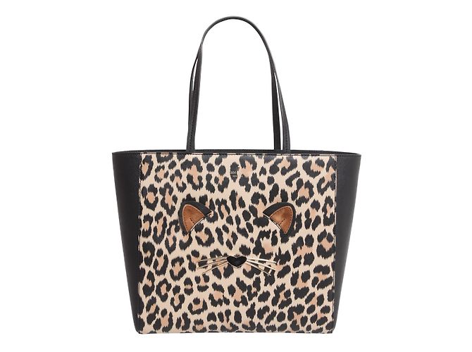 Borsa Kate Spade Hallie Leopard - vista 4