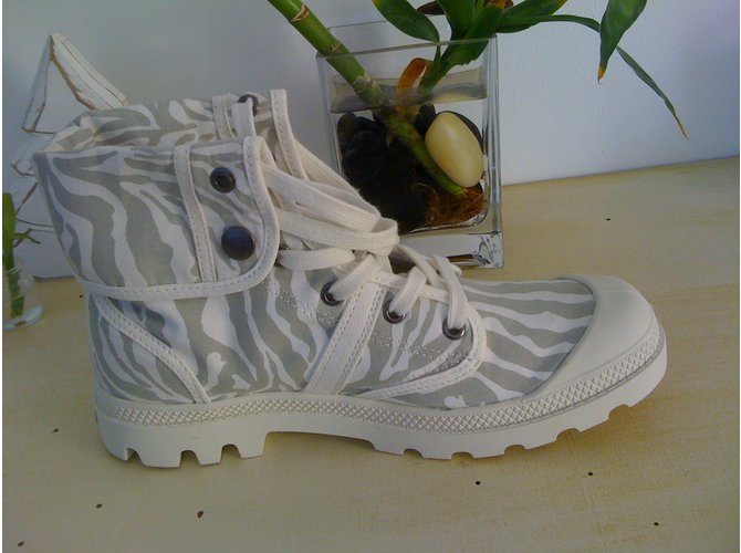 Palladium scarpe da ginnastica Stampa zebra - vista 4