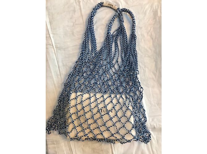Céline Saco de malha de algodão Celine - vista 2