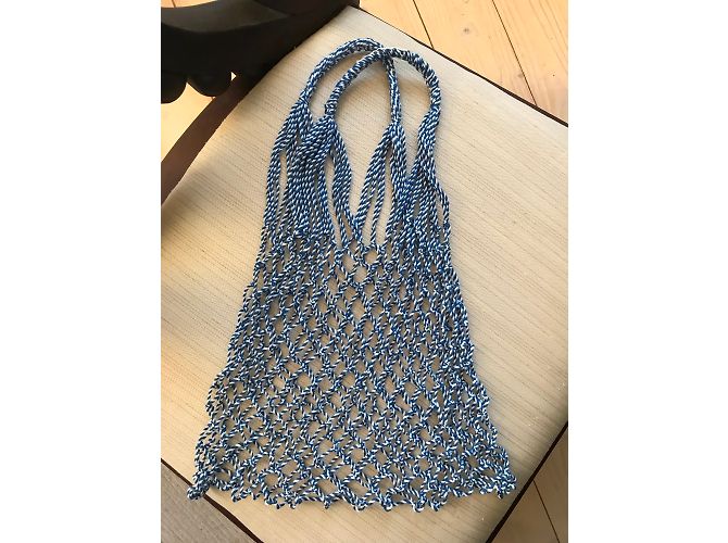 Céline Saco de malha de algodão Celine - vista 4
