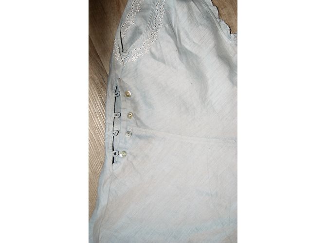 Camicetta senza maniche in lino blu Gerard Darel - vista 4