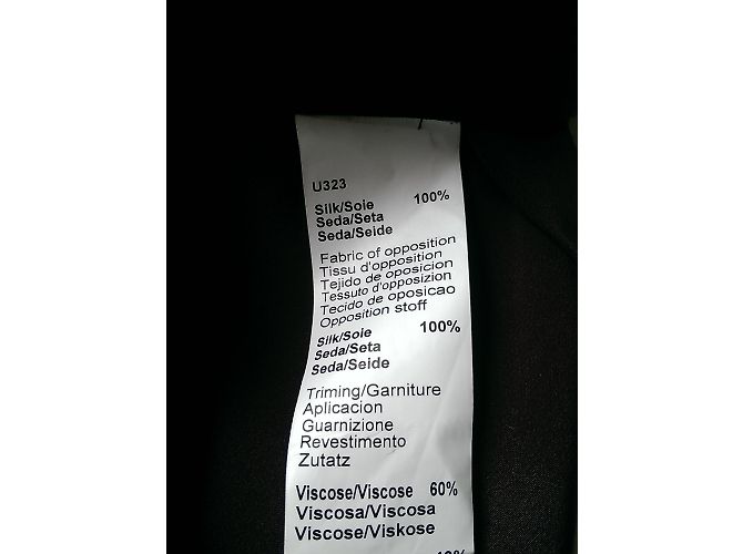 Vestido Gerard Darel em cetim de seda e chiffon - vista 4
