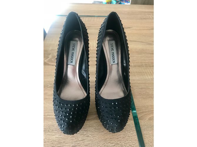 Tacchi neri Steve Madden 14 cm Nero - vista 2