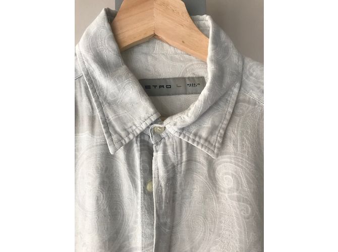 Etro Hemd aus Baumwolle grau - Ansicht 2