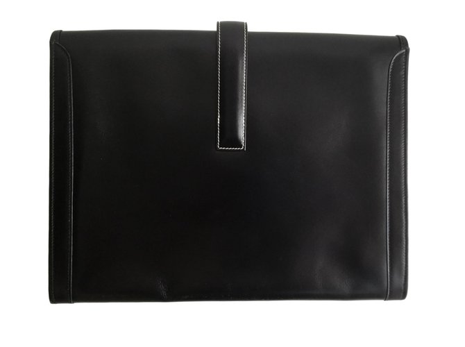 Hermès Jige GM Negro - vista 2