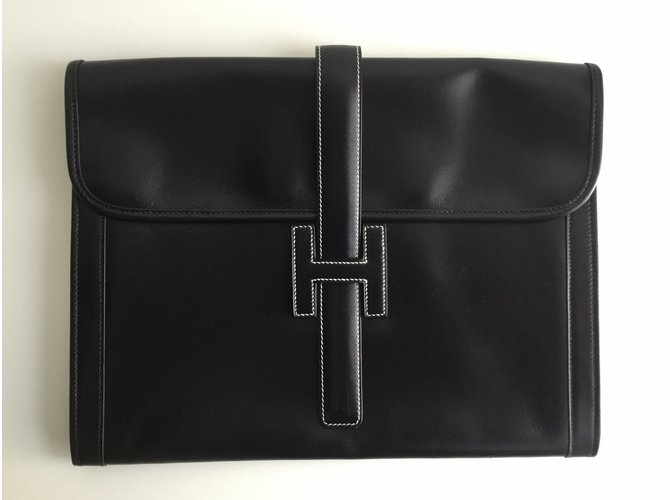 Hermès Jige GM Negro - vista 3