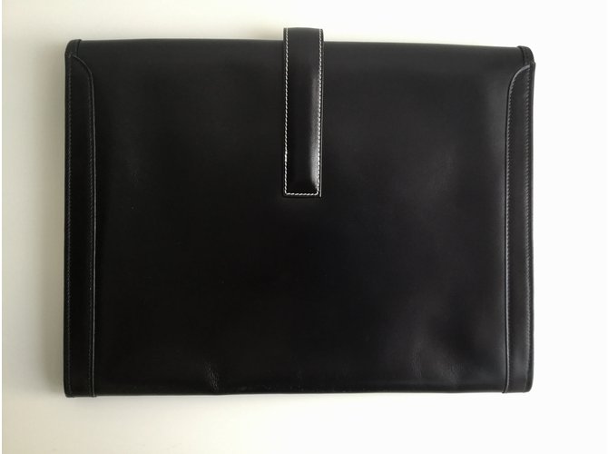 Hermès Jige GM Negro - vista 4