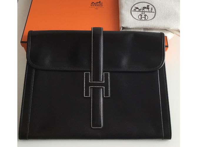 Hermès Jige GM Negro - vista 5
