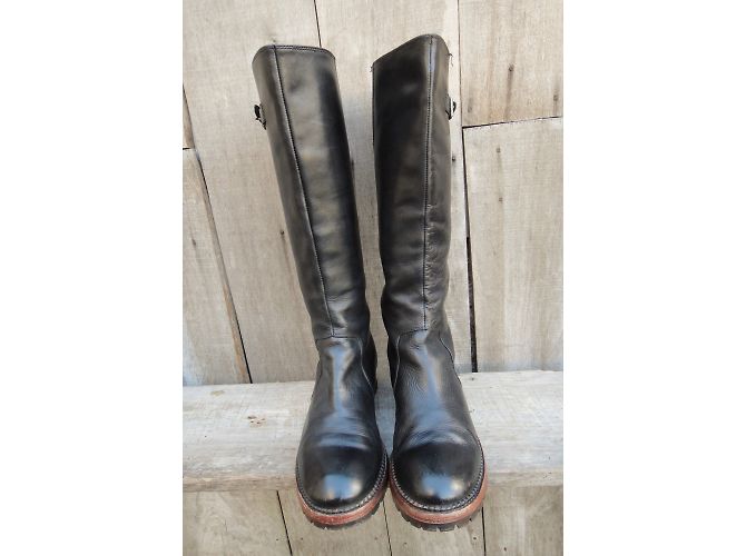 Botas Ash de cuero negro - vista 5