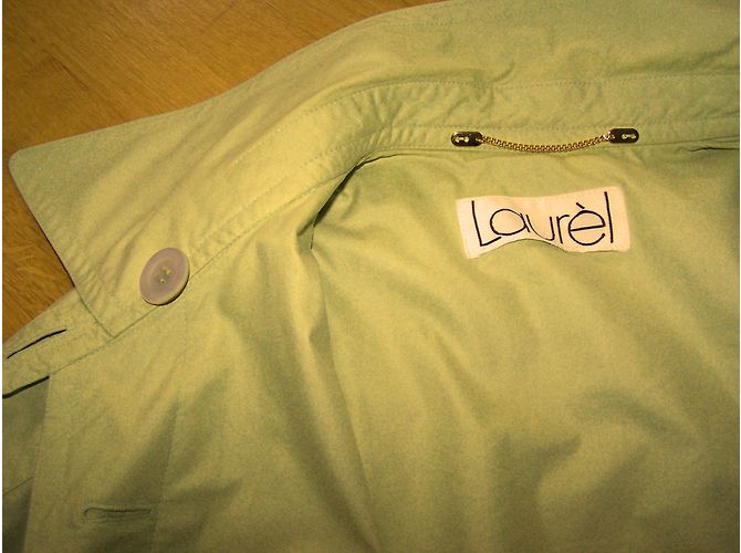 Gabardina Laurèl Verde de Poliéster - vista 2