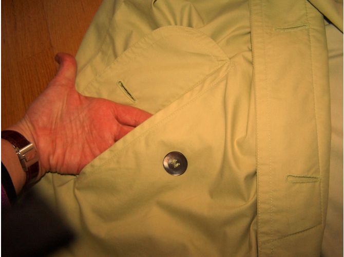 Gabardina Laurèl Verde de Poliéster - vista 4