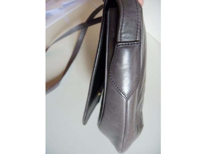 Charles Jourdan Ledertasche Grau - Ansicht 4