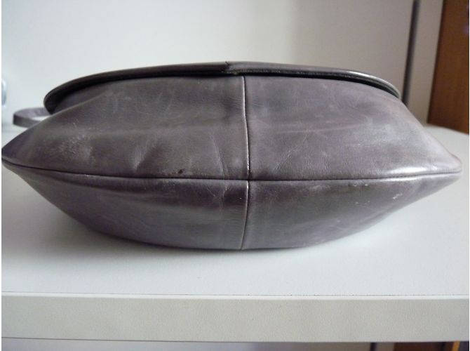 Charles Jourdan Ledertasche Grau - Ansicht 5