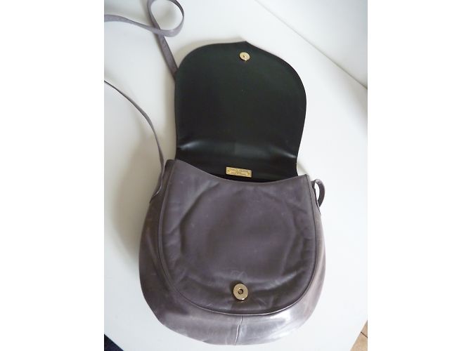 Charles Jourdan Ledertasche Grau - Ansicht 7