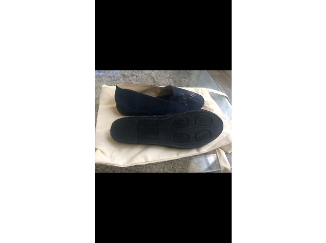 Kenzo Espadrilles Blau Stoff Größe 36 - Ansicht 3