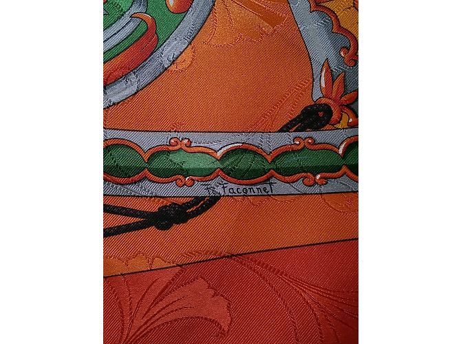 Sciarpa di seta Hermès Daimyo Principi del Sol Levante 90x90 Multicolore - vista 6