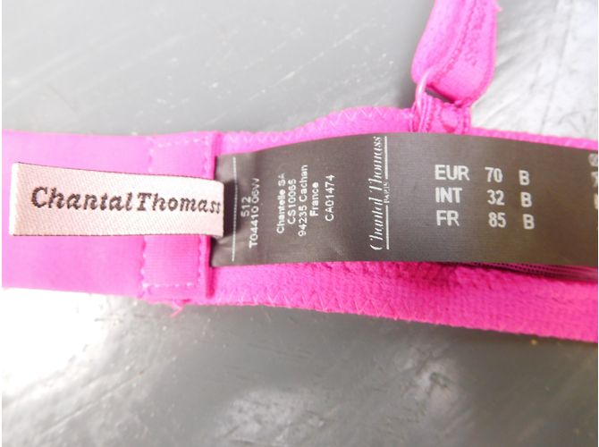 Chantal Thomass Reggiseno Desire rosa in tulle e paillettes 85 B - vista 3