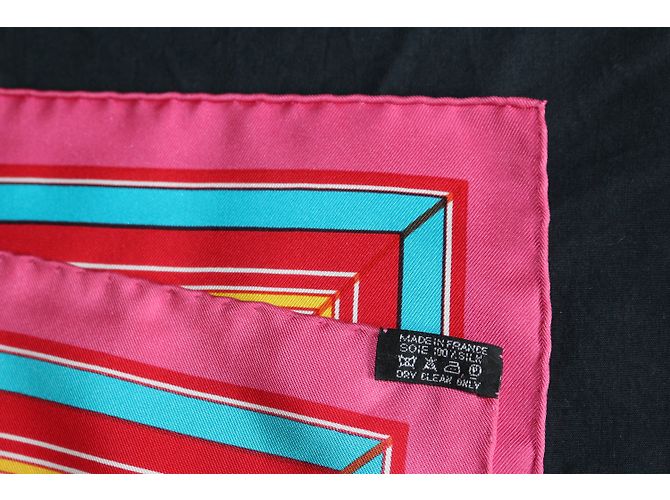 Hermès Lenços Laranja - vista 8