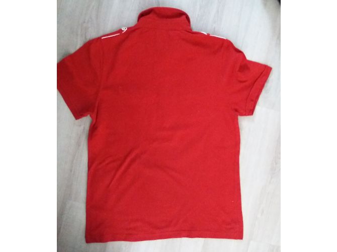 Polo Paul & Joe in cotone rosso XL - vista 2