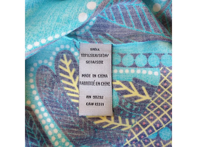 Camicetta Tibi in seta multicolore - vista 5