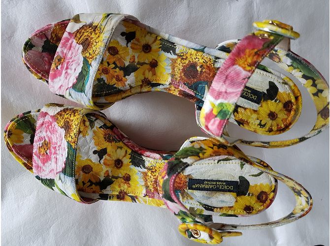 Dolce & Gabbana Mules compensées - vue 9