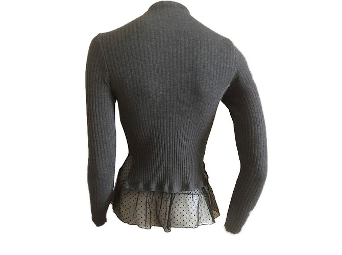 Autre Marque Top Paolo Casalini Gris Oscuro Viscosa Gris antracita - vista 2