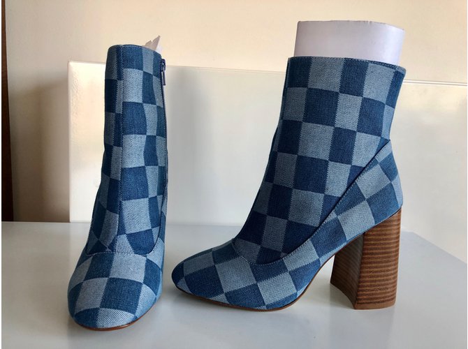 Buffalo Botines Azul - vista 3