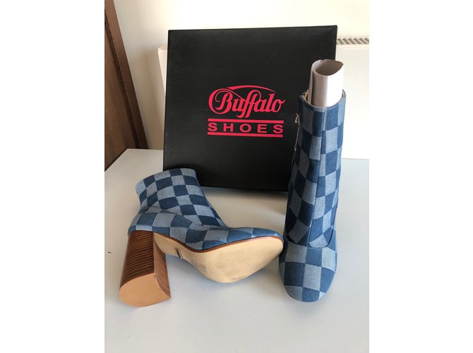 Buffalo Botines Azul - vista 6