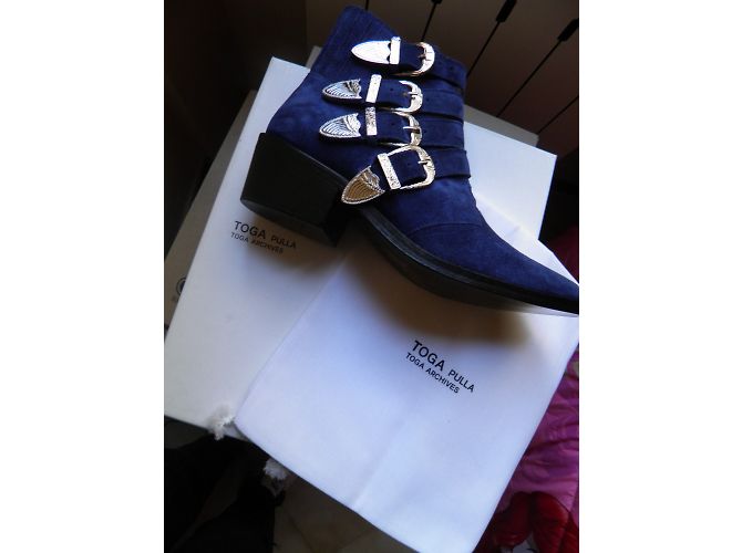 Toga Pulla boots Bleu - vue 4