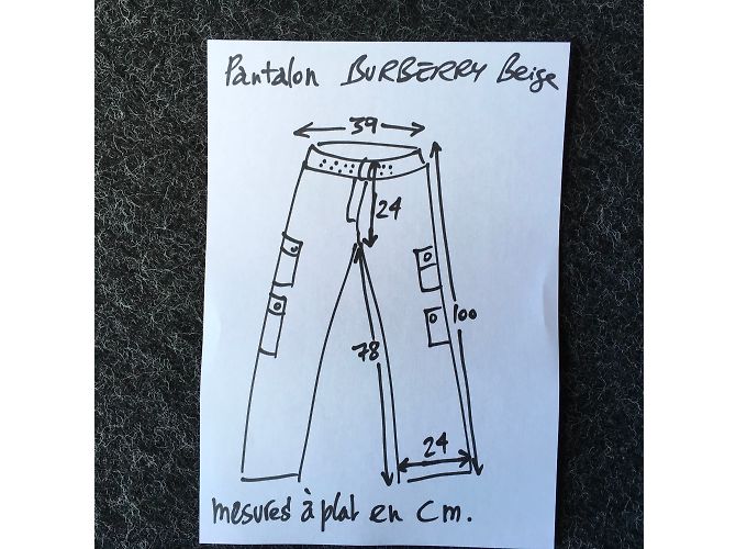 Burberry calça, leggings - vista 9