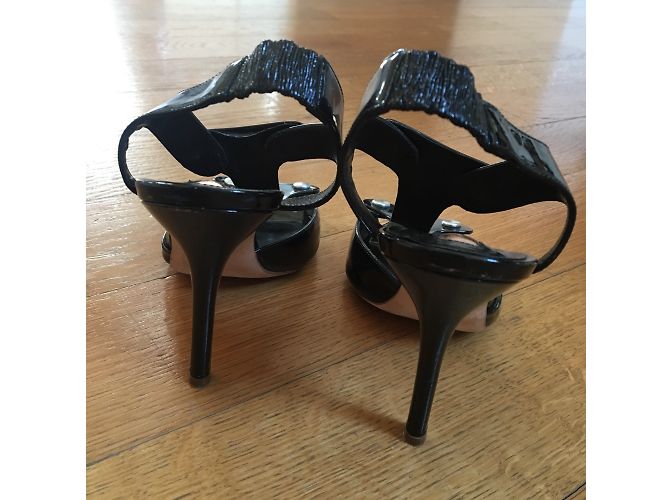 Sandali Rupert Sanderson in vernice nera Nero - vista 4