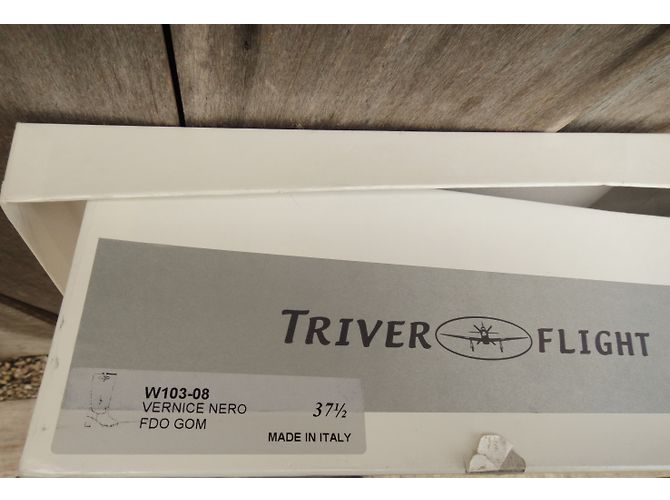 Autre Marque Botas Triver Flight en charol negro - vista 2