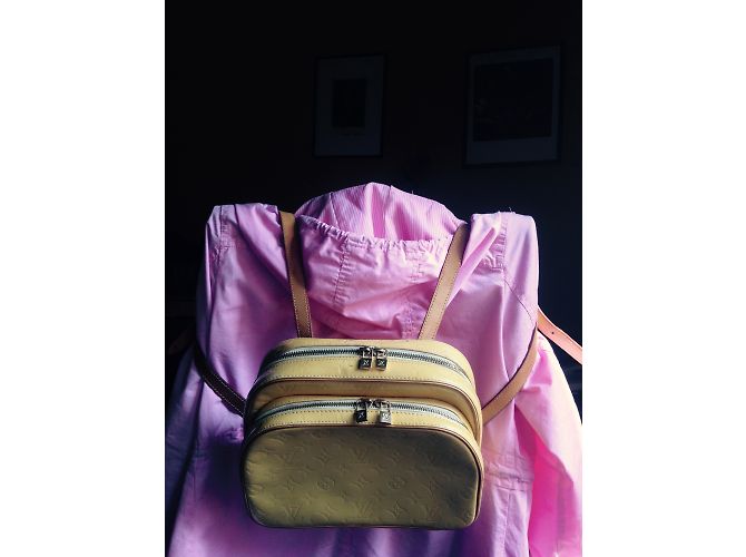 Louis Vuitton Zaino Murray L. Vuitton Giallo - vista 10