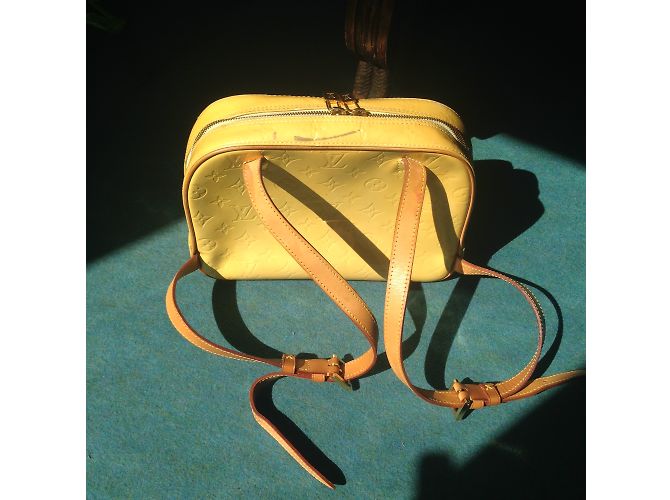 Louis Vuitton Zaino Murray L. Vuitton Giallo - vista 8