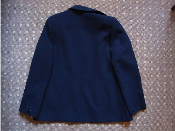 inconnue Schwarze Jacke mit Perlen Dekoration Größe 44 - Ansicht 5