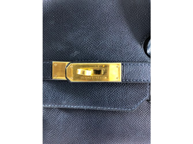 Hermès Birkin 40 Marineblau - Ansicht 10