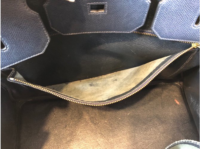 Hermès Birkin 40 Marineblau - Ansicht 22