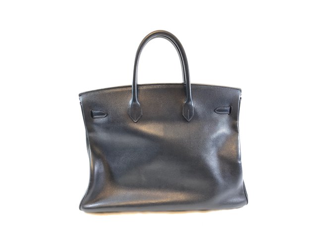 Hermès Birkin 40 Marineblau - Ansicht 3