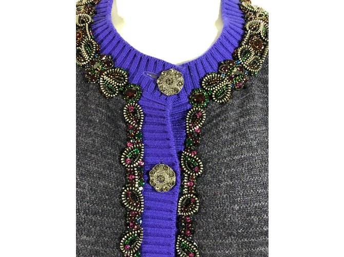 Chanel Cárdigan Gris - vista 12