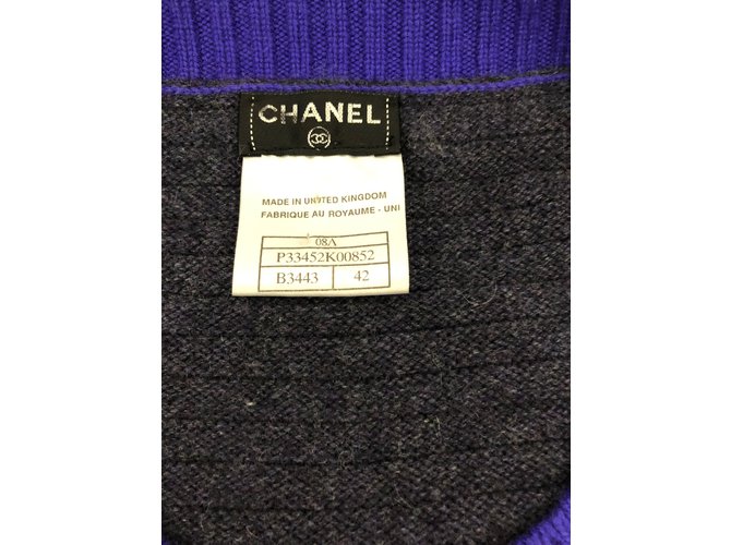 Chanel Cárdigan Gris - vista 15