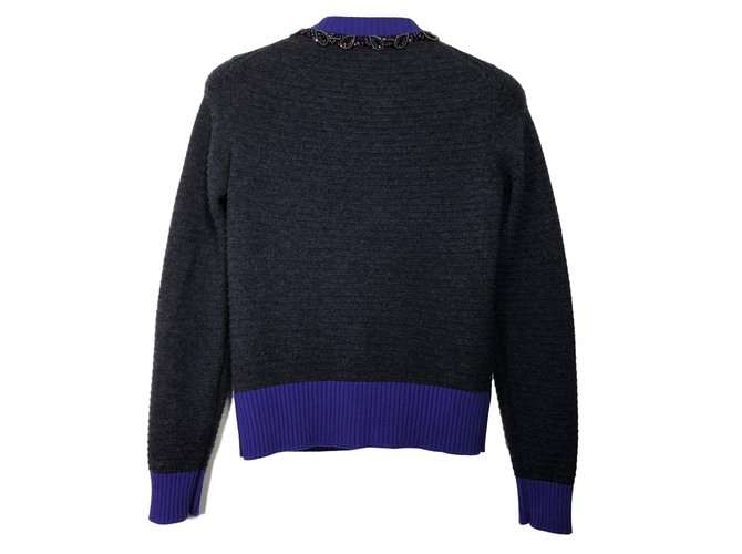 Chanel Cárdigan Gris - vista 2
