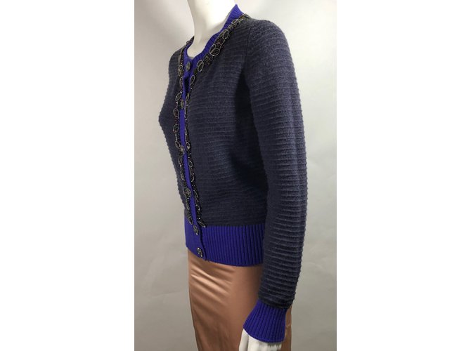 Chanel Cárdigan Gris - vista 5