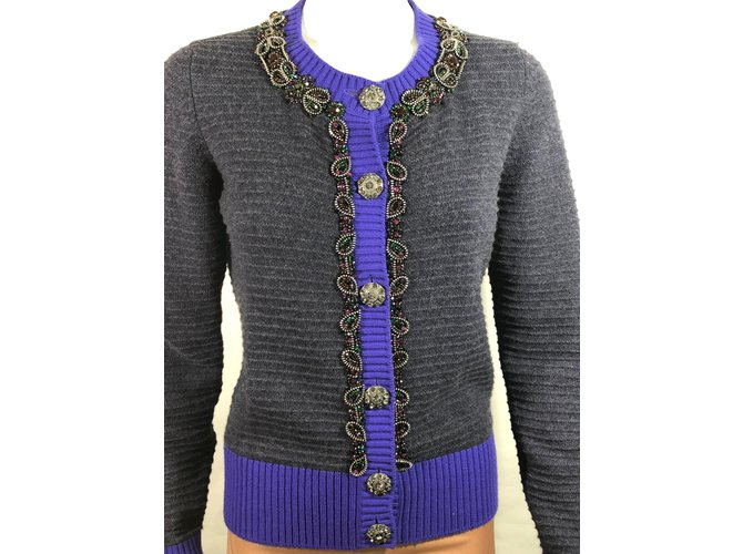 Chanel Cárdigan Gris - vista 7