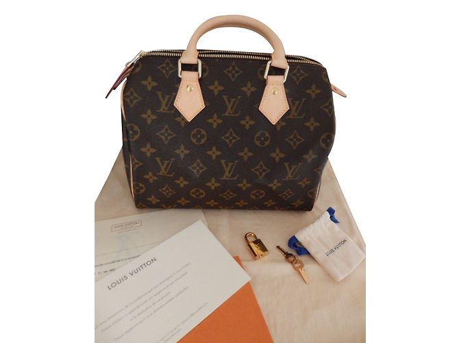 Louis Vuitton Speedy 25 Monogramm Braun - Ansicht 2