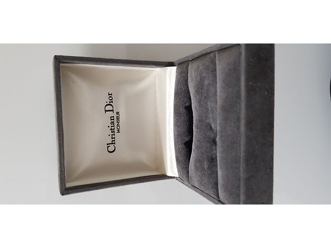 Dior gemelli in onice e oro placcato - vista 4