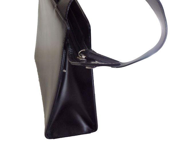 Borsa a mano Lancel in pelle liscia nera Nero - vista 2