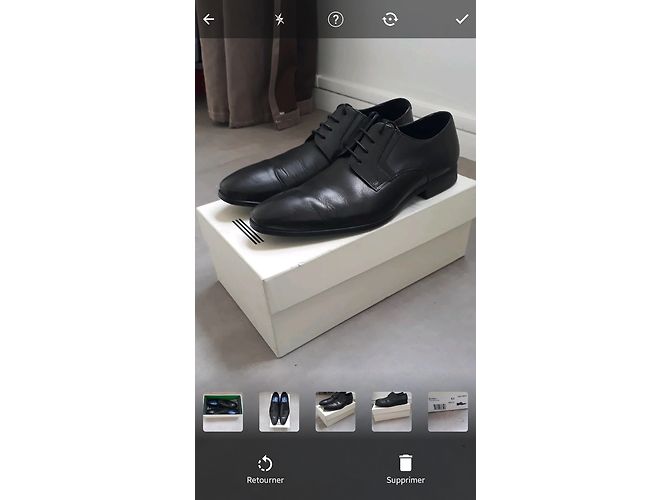 Mocassini Kenzo in pelle nera Nero - vista 2