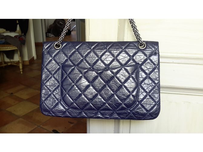 Chanel 2.55 Reedición Azul marino - vista 2